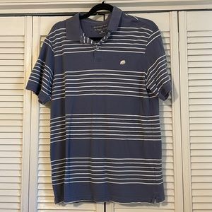 Banana Republic Polo. Size Medium. Blue/White Stripe